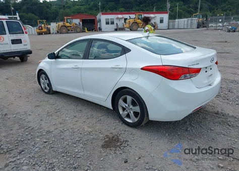 2013 Hyundai Elantra Gls from USA, damaged, VIN 5NPDH4AE3DH434191